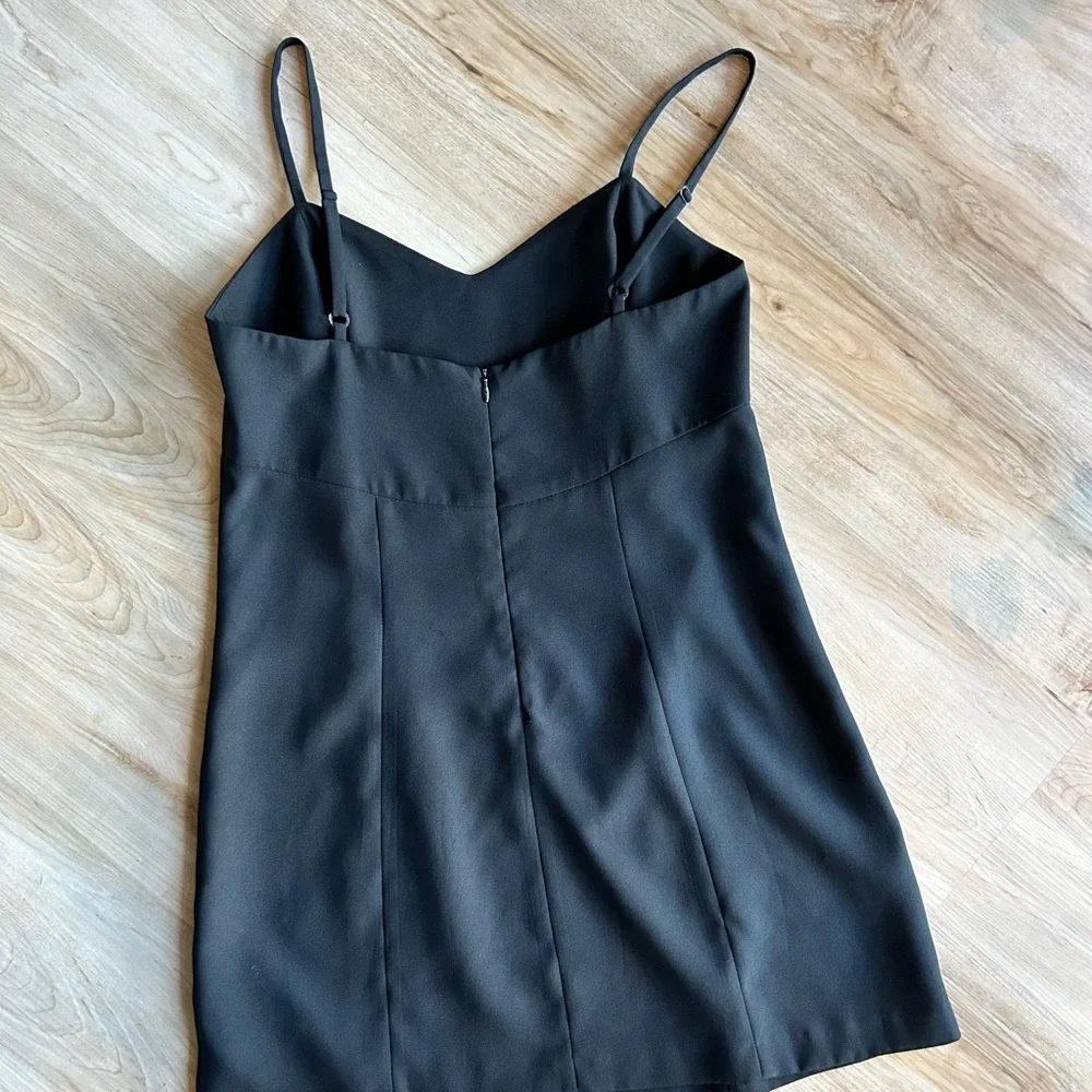 Black Mini Dress - Picture 2 of 3